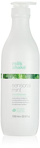 Milk shake Sensorial Mint Conditioner with Organic Mint Extract - Frequent Use, Paraben Free Formula, 33.9 Fl Oz