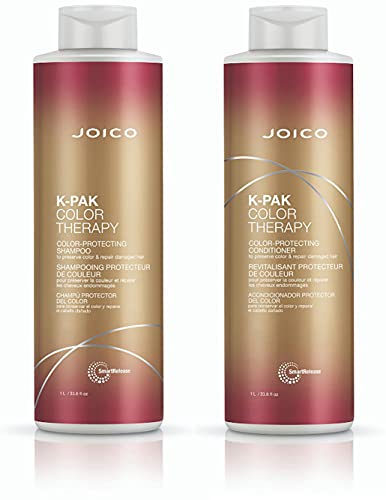 Joico K-pak color therapy shampoo & conditioner duo, 2 Count