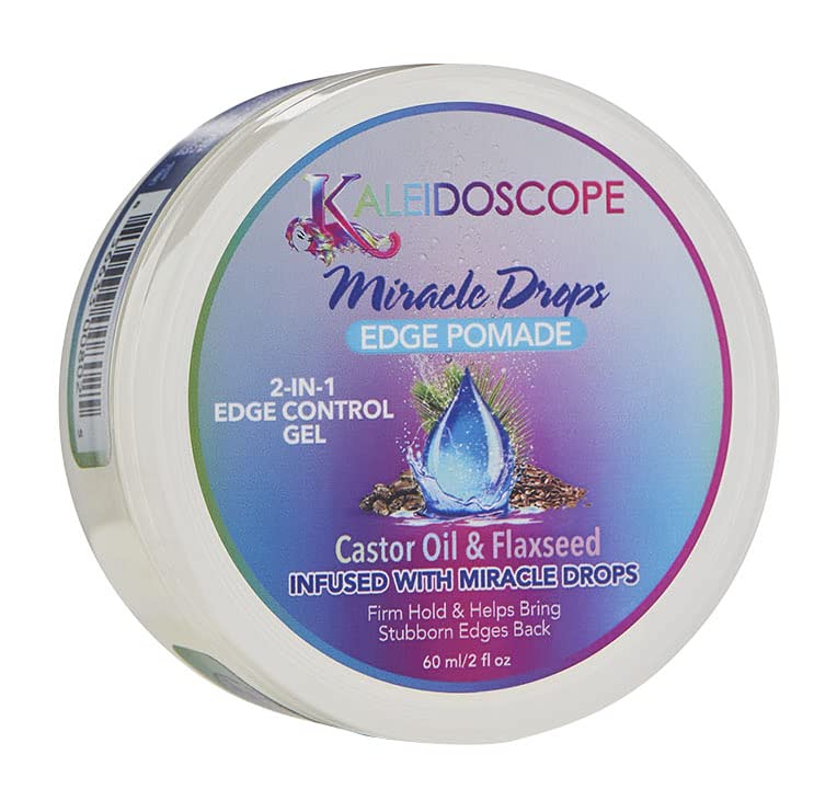 Kaleidoscope Miracle Drops Edge Pomade 2-IN-1 Edge Control Gel 2 fl oz