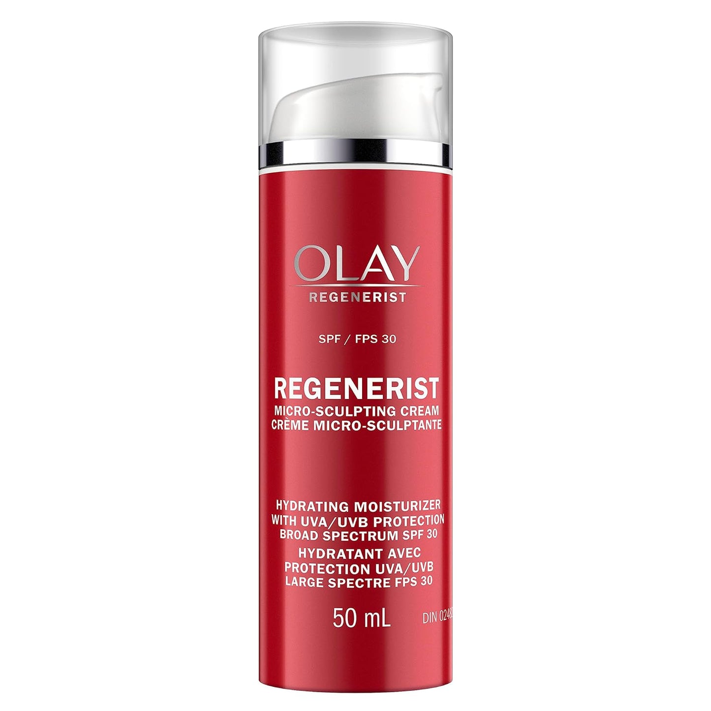 Olay Face Moisturizer Regenerist Microsculpting Cream WithÊSPF 30ÊSunscreenÊand Vitamin E for Advanced Anti-Aging, 50ml