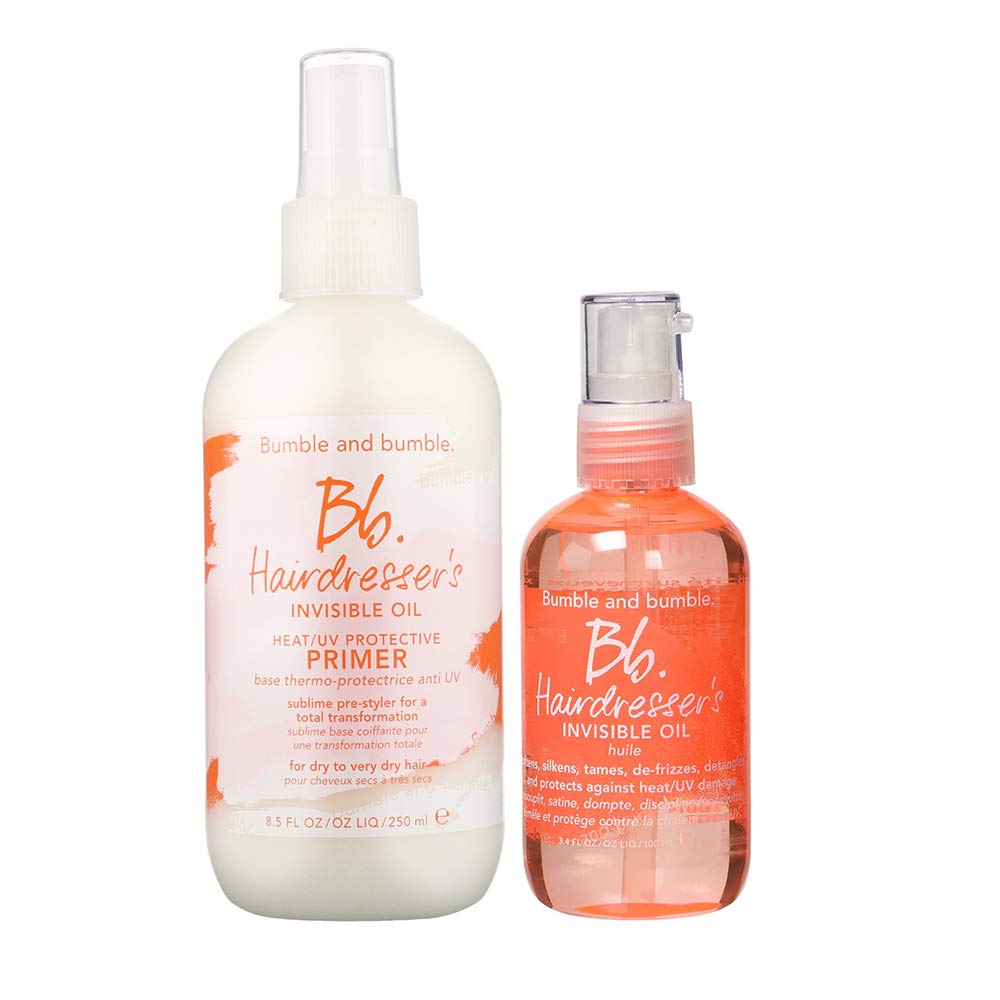Bumble and Bumble Hairdresser's Invisible Oil 3.4 Oz & Primer 8.5 Oz#