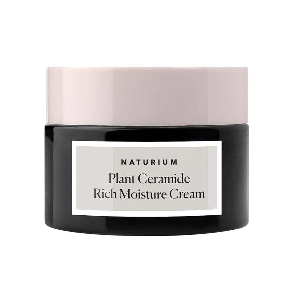 Naturium Plant Ceramide Rich Moisture Cream, Hydrating & Anti-Aging Skincare, 1.7 oz