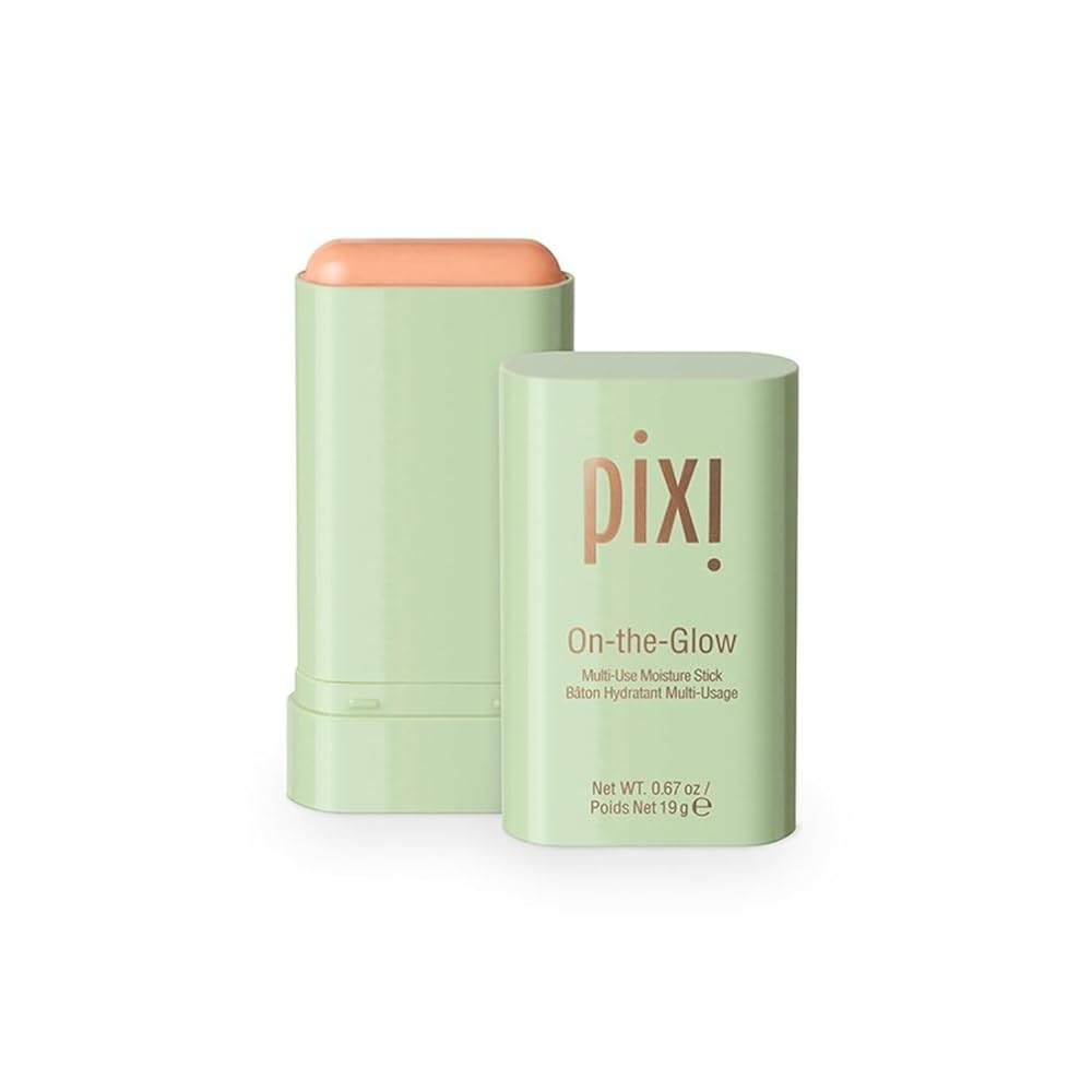 Pixi Beauty On-the-Glow | Solid Moisturizer Stick | Multi-Use Moisturizer | Travel-Friendly Hydration Anywhere You Go | 0.67 Oz