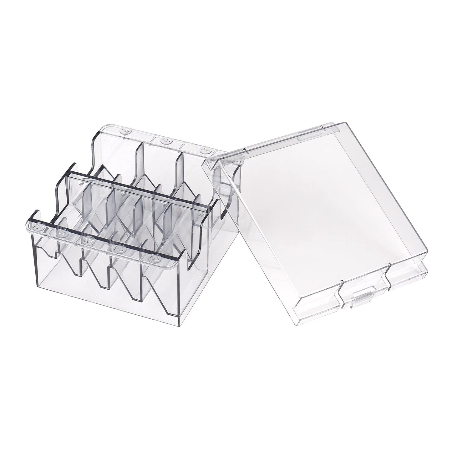 Plastic Blade Organizer for 8 Blades Storage Case Rack Clipper Comb Holder