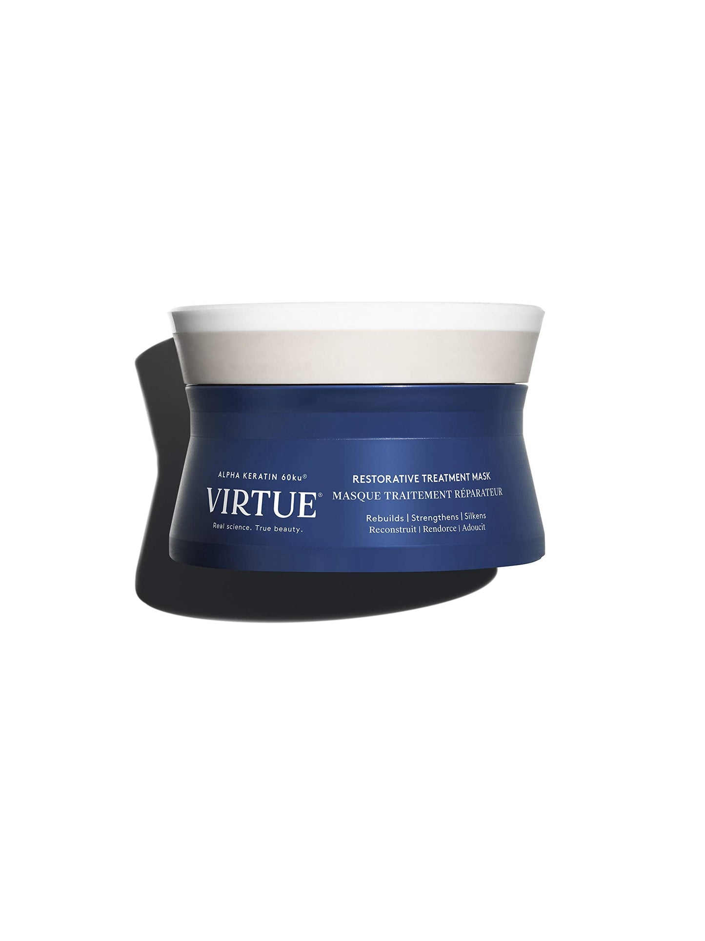 VIRTUE Restorative Treatment Hair Mask, 5 Fl OZ | Repairs Damaged Hair In 3 Minutes | Vegan, Sulfate-Free, Paraben-Free