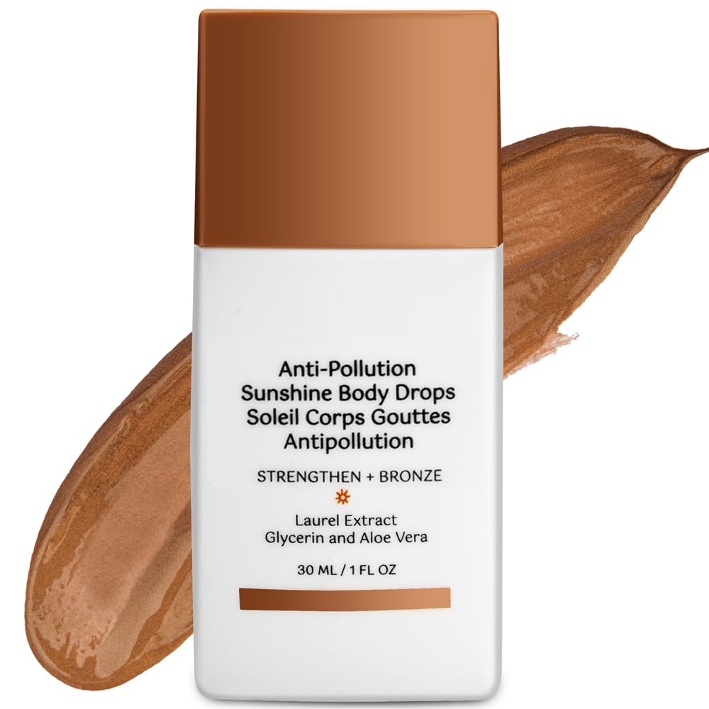 Numode Body Bronzer Drops: Bronzing Drops - Bronzi Anti Pollution Sunshine Drops - Bronzing Lotion Drops for Face - Shine Brown Tanning Cream - Indeed Labs Bronzing Sunshine Drops