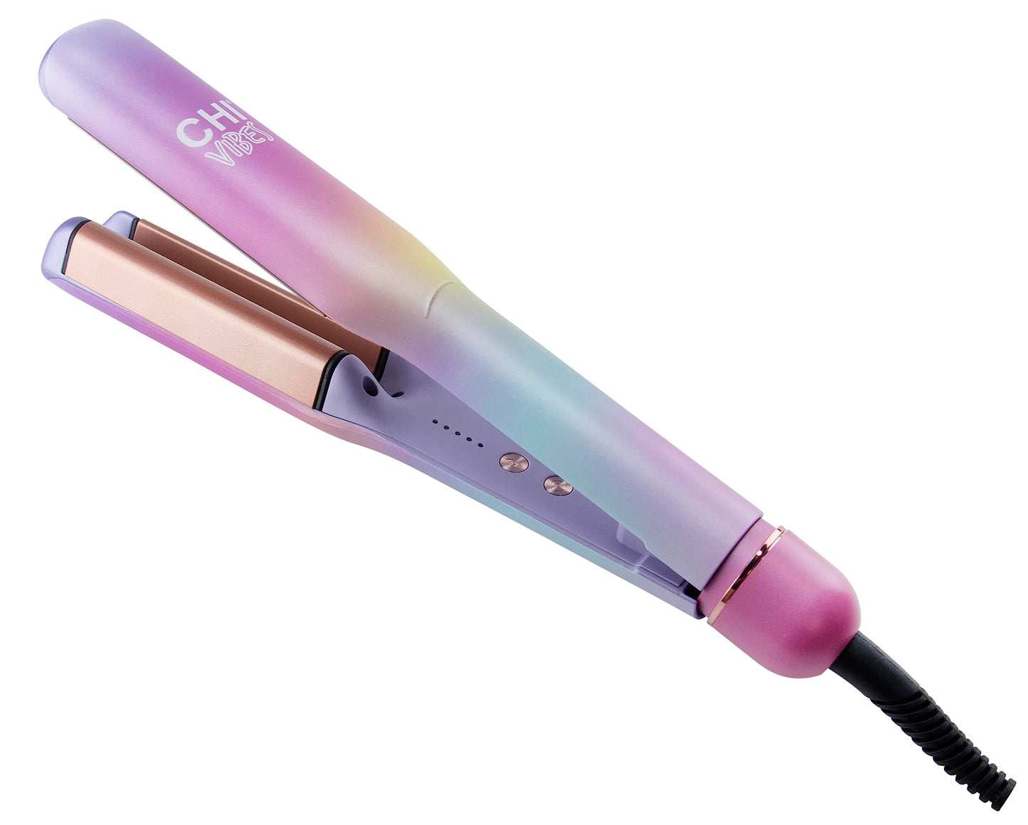 CHI Vibes Wave On Multifunctional Waver - Create Long-Lasting Frizz-Free, Crimp-Style Waves and Loose Beachy Curls with One Tool for Any Hair Type