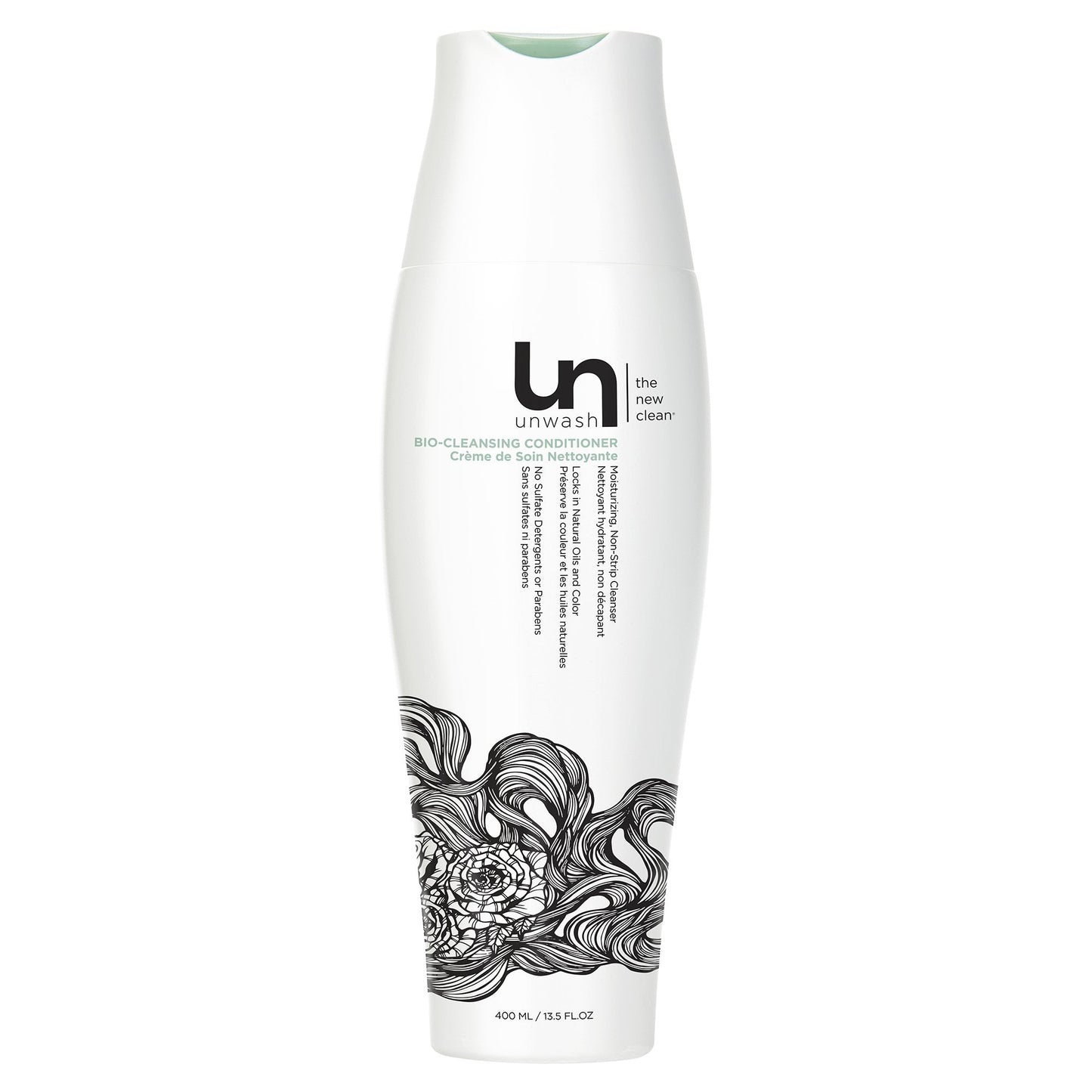 unwash Bio-cleansing Conditioner Hair Cleanser, Co-wash Cleansing & Conditioning (33.8 Oz (Pack of 1))