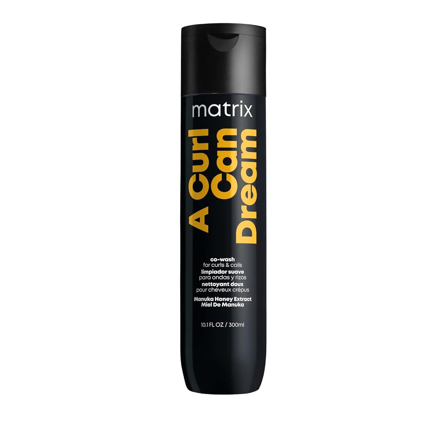 Matrix A Curl Can Dream Co-Wash | Gentle Cleansing Conditioner | Revives Curls Between Washes | For Curly & Coily Hair | Infused with Manuka Honey Extract |Packaging May Vary | 10.1 fl. oz.