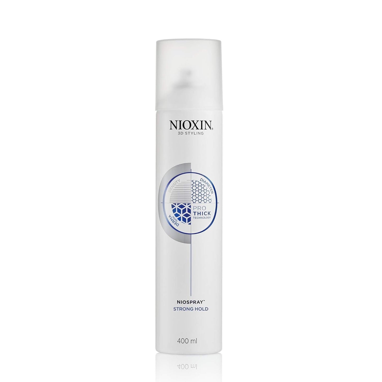 Nioxin Niospray Strong Hold Hairspray, Firm Hairspray for Fine Hair, Provides a Long Lasting End Looks, 10.6 oz
