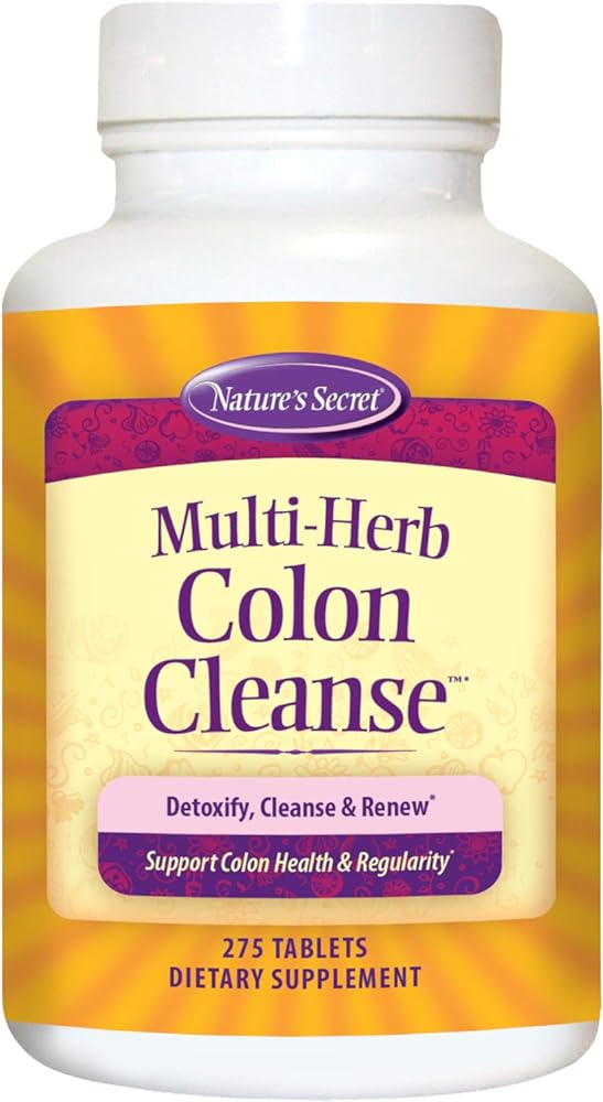 Nature's Secret Multi-Herb Colon Cleanse, 275 Tab