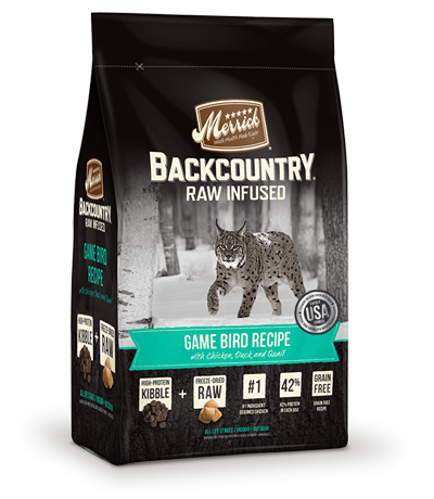 Merrick Backcountry Cat Food - Game Bird Recipe