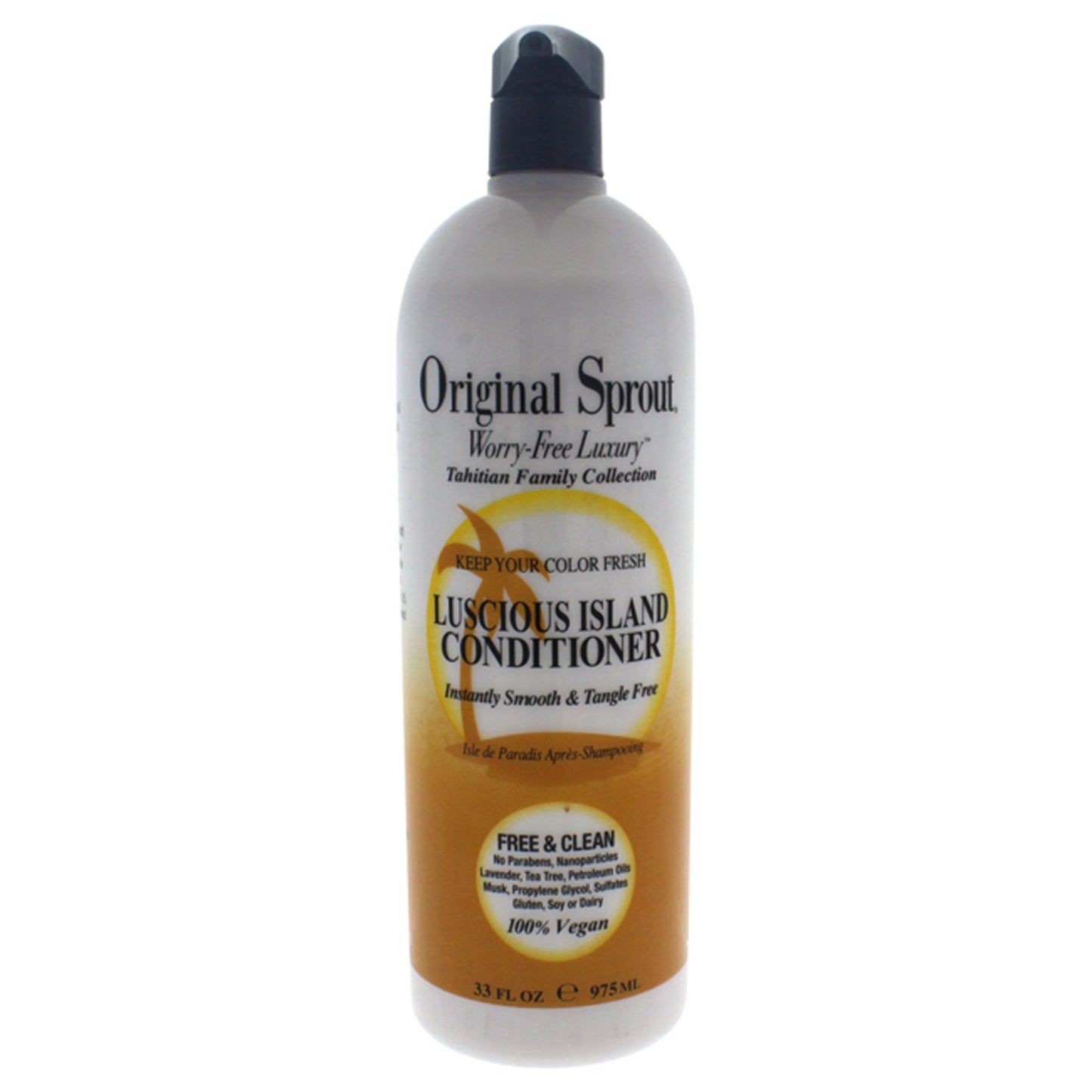 Luscious Island Conditioner by Original Sprout for Unisex 33 oz Conditioner