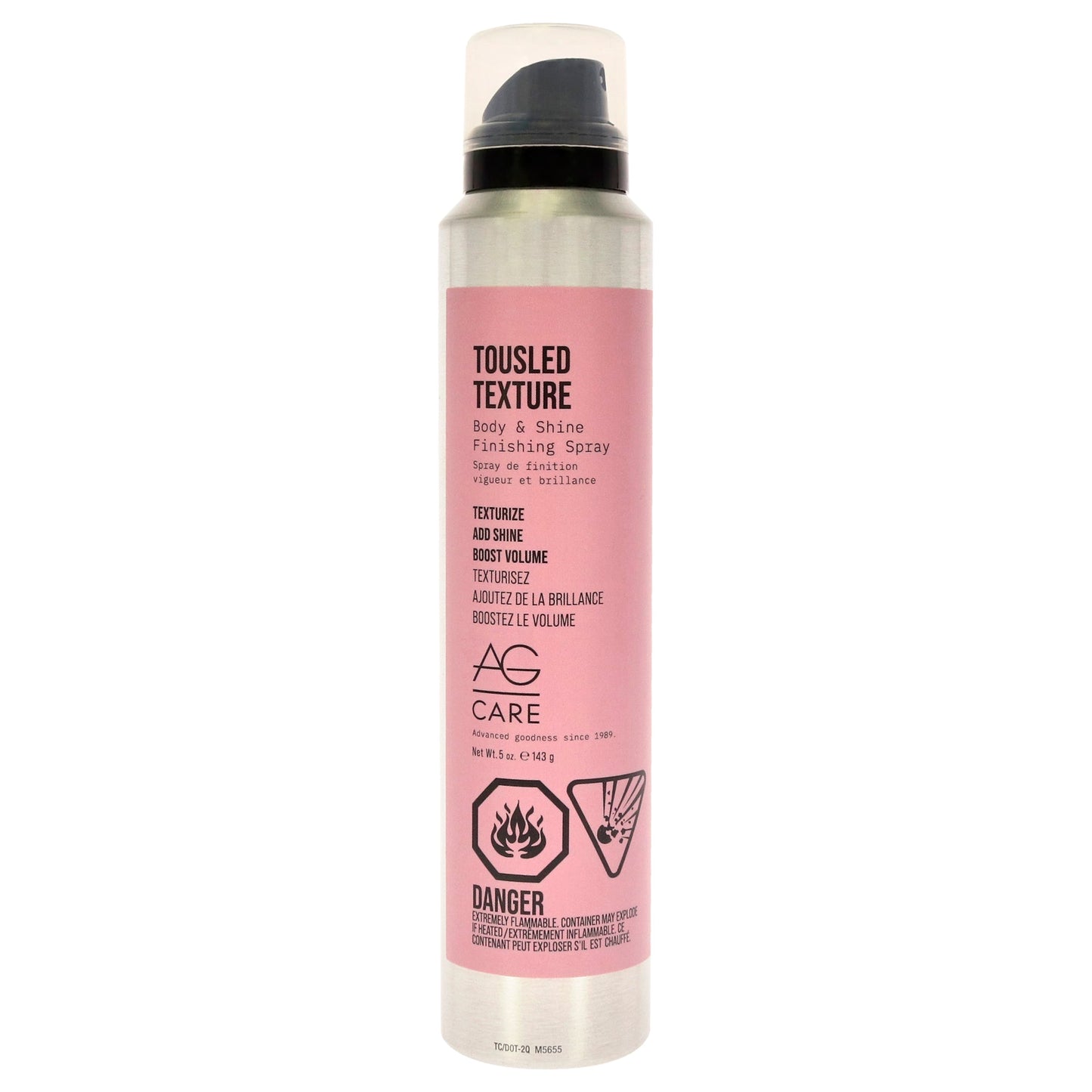 Tousled Texture Finishing Spray by AG Hair Cosmetics for Unisex 5 oz Hair Spray