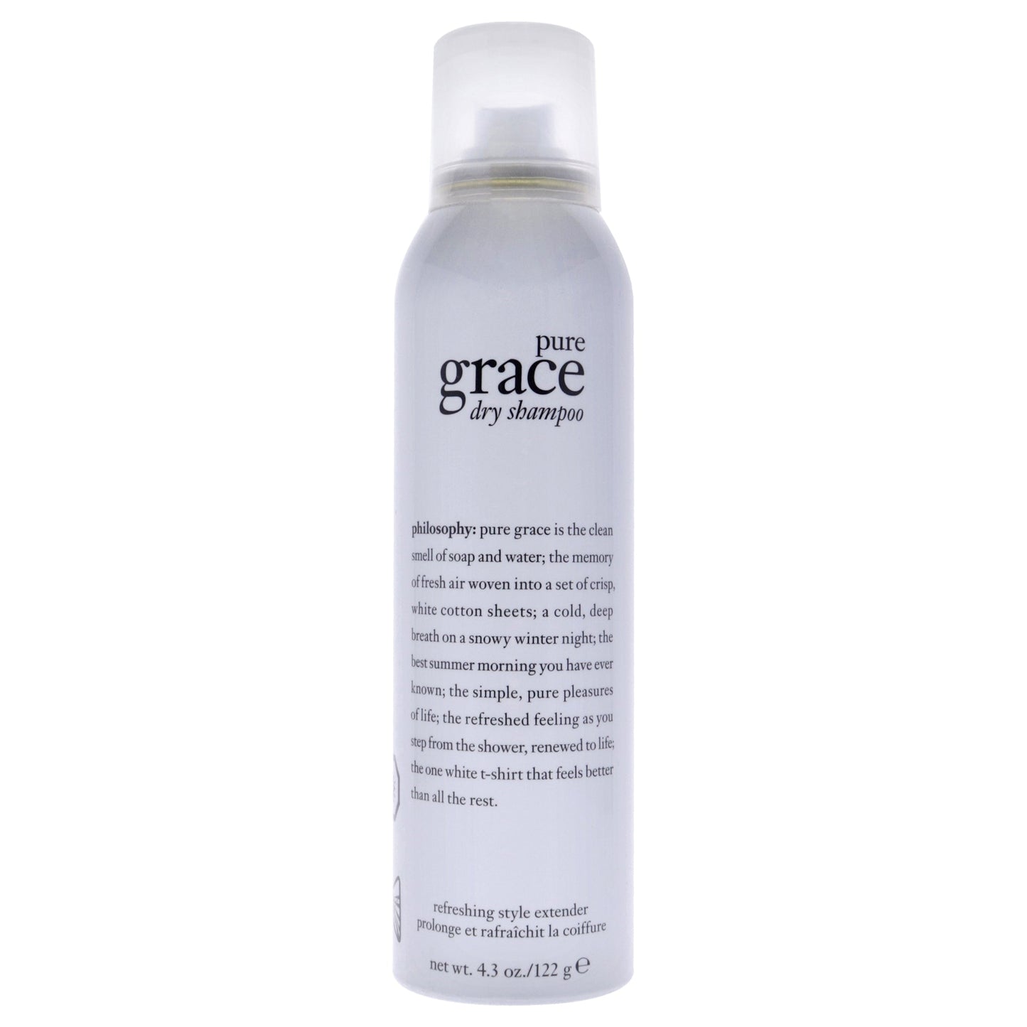 Pure Grace Dry Shampoo by Philosophy for Unisex 4.3 oz Dry Shampoo