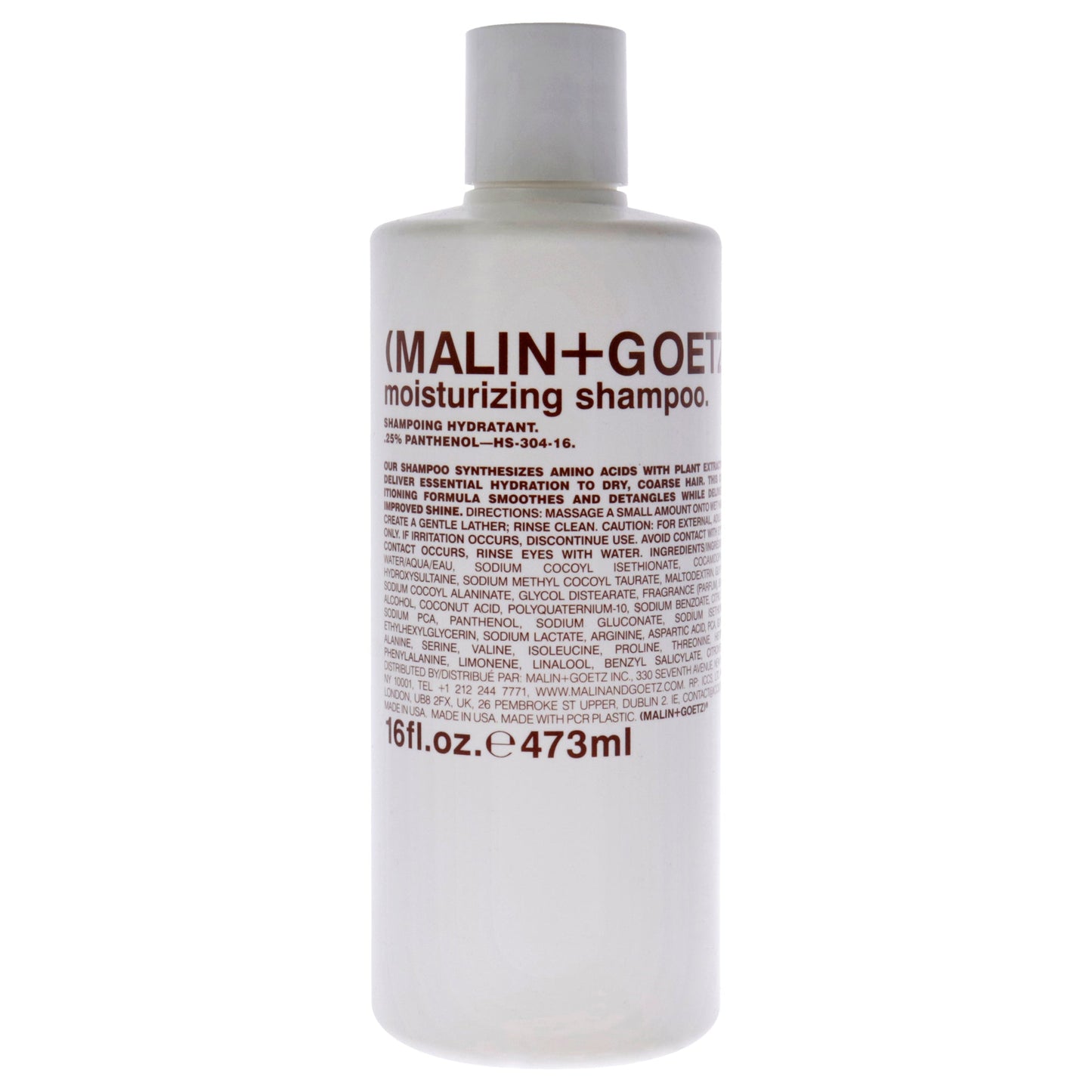 Moisturizing Shampoo by Malin + Goetz for Unisex 16 oz Shampoo