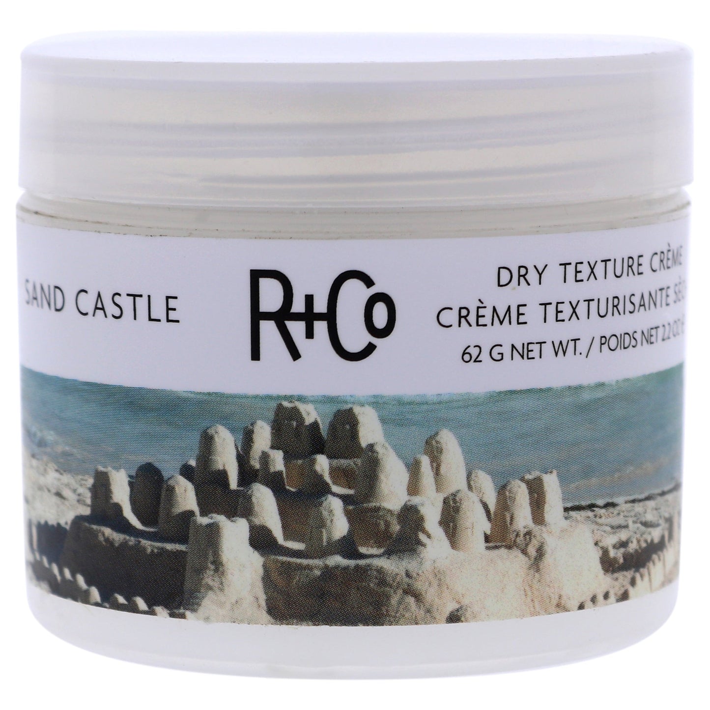 Sand Castle Dry Texture Creme by R+Co for Unisex 2.2 oz Cream