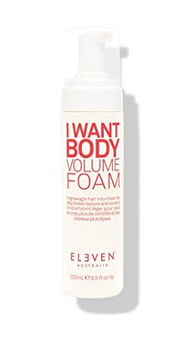 ELEVEN AUSTRALIA I Want Body Volume Foam Perfect Pre-Styler for Fine Hair - 6.7 Fl Oz