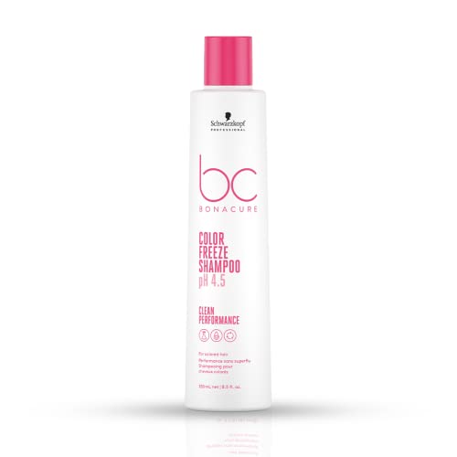 BC BONACURE pH 4.5 Color Freeze Micellar Silver Shampoo, 8.5-Ounce