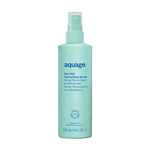 Aquage Sea Salt Texturizing Spray, Volume-Building Styling Spray Infused with Magnesium-Rich Dead Sea Salts, Adds Thickness and Helps Create Random Texture, 8 oz