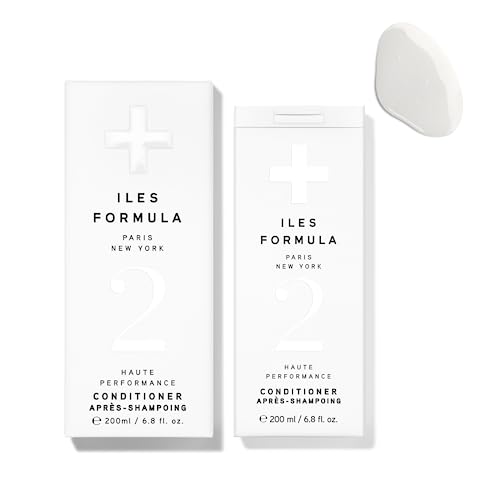 Iles Formula Haute Performance Hair Conditioner - Prevents Breakage + Split Ends & Transforms Damaged Hair - NO Residue, NO Bond Building, NO Peptides, For All Ages & Hair Types, 6.8 Fl Oz (200 ML)