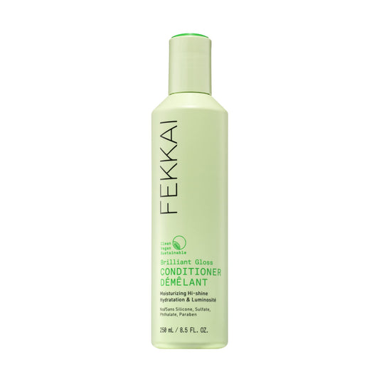 Fekkai Brilliant Gloss Conditioner - 8.5 oz - Replenishes Moisture in Dry, Frizz-Prone Hair - Salon Grade, EWG Compliant, Vegan & Cruelty Free