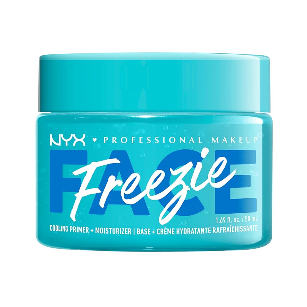 NYX PROFESSIONAL MAKEUP Face Freezie Cooling Primer + Moisturizer, 10-in-1 Make Up Prepping Skin Care
