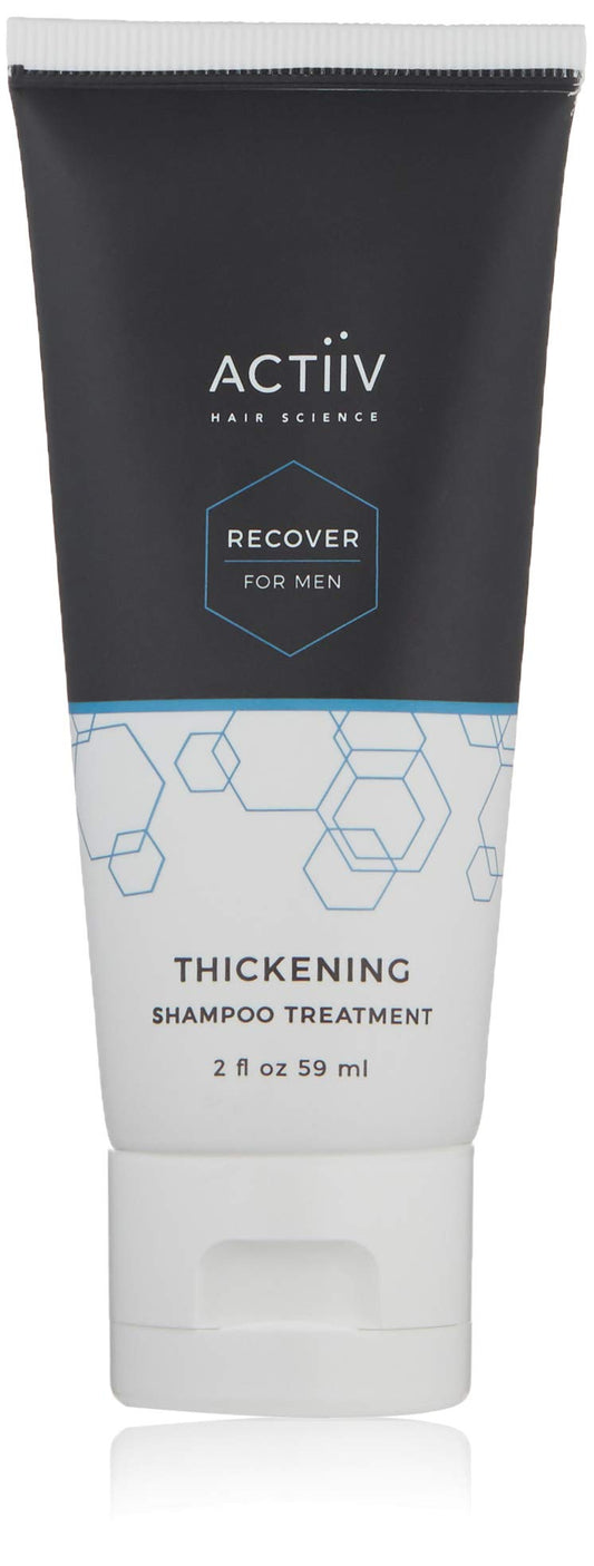 ACTIIV Recover Thickening Cleansing Hair Loss Shampoo Treatment for Men, 2 Fl Oz