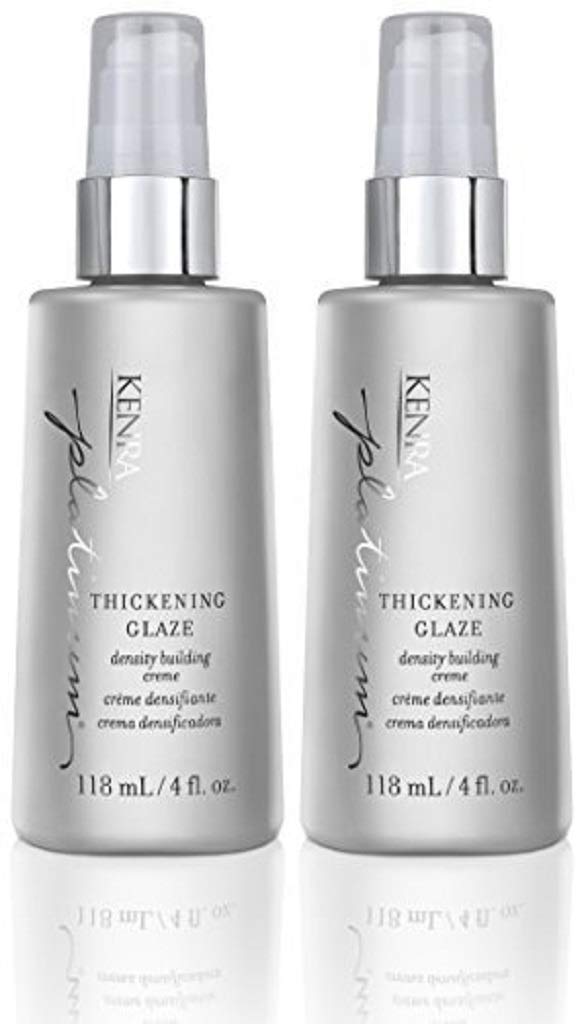 Kenra Platinum Thickening Glaze | Volumizing Styler | All Hair Types | 4 fl. Oz (2-Pack)