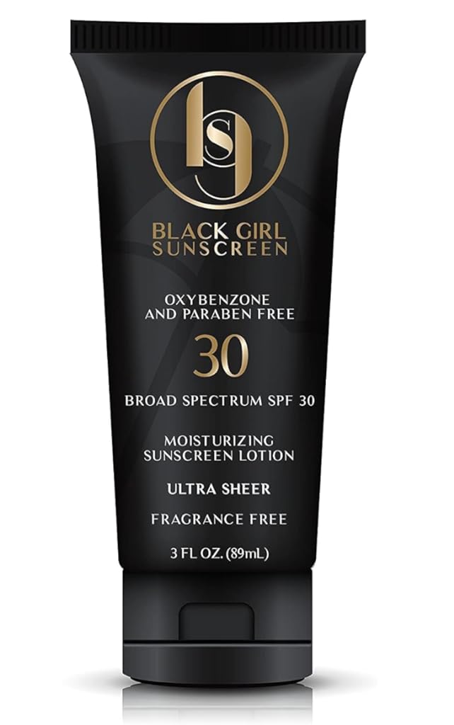 Bissport BlackGirlSunscreen SPF 30 Sunscreen - Made by Women of Color for People of Color - 3 FL OZ