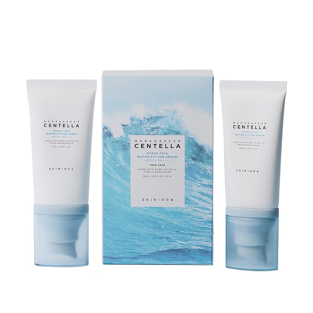 Skin1004 Facial Sun Screen, Sun Serum Twin Pack