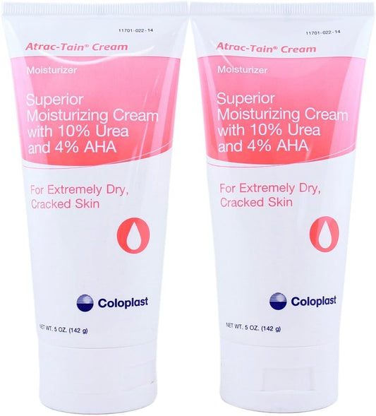 Coloplast Atrac-Tain Superior Moisturizing Cream - 5 Ounce Tube - Pack of 2