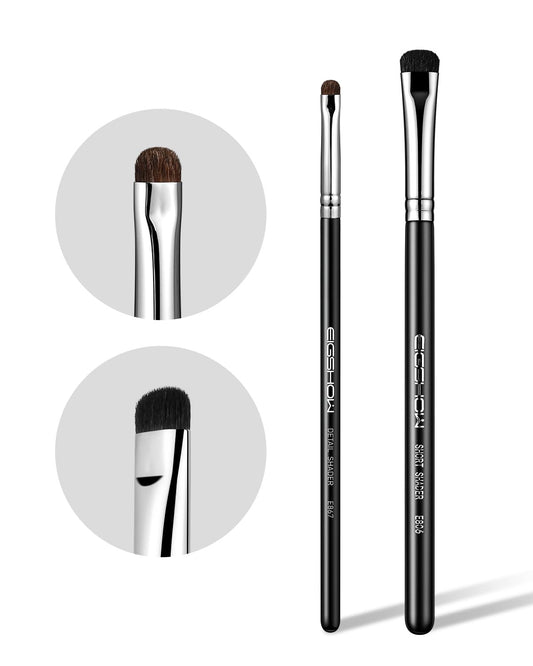 EIGSHOW Concealer Brush & Eyeshadow Smudge Brush Detail Shader Makeup Brush for Blending Eyeshadow Short Shader Precision Makeup Brush High-End Small Eyeshadow Brush for Creasing & Cat Eye Makeup Loo