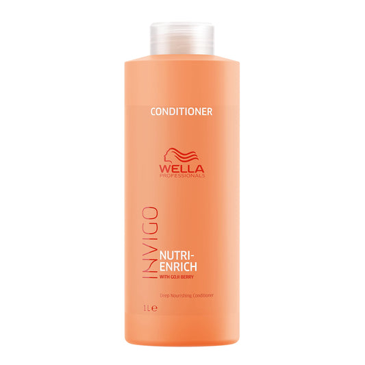 Wella Professionals Invigo Nutri-Enrich Conditioner, Deep Nourishing & Moisturizing Conditioner, For Dry & Damaged Hair, 33.8 Fl oz
