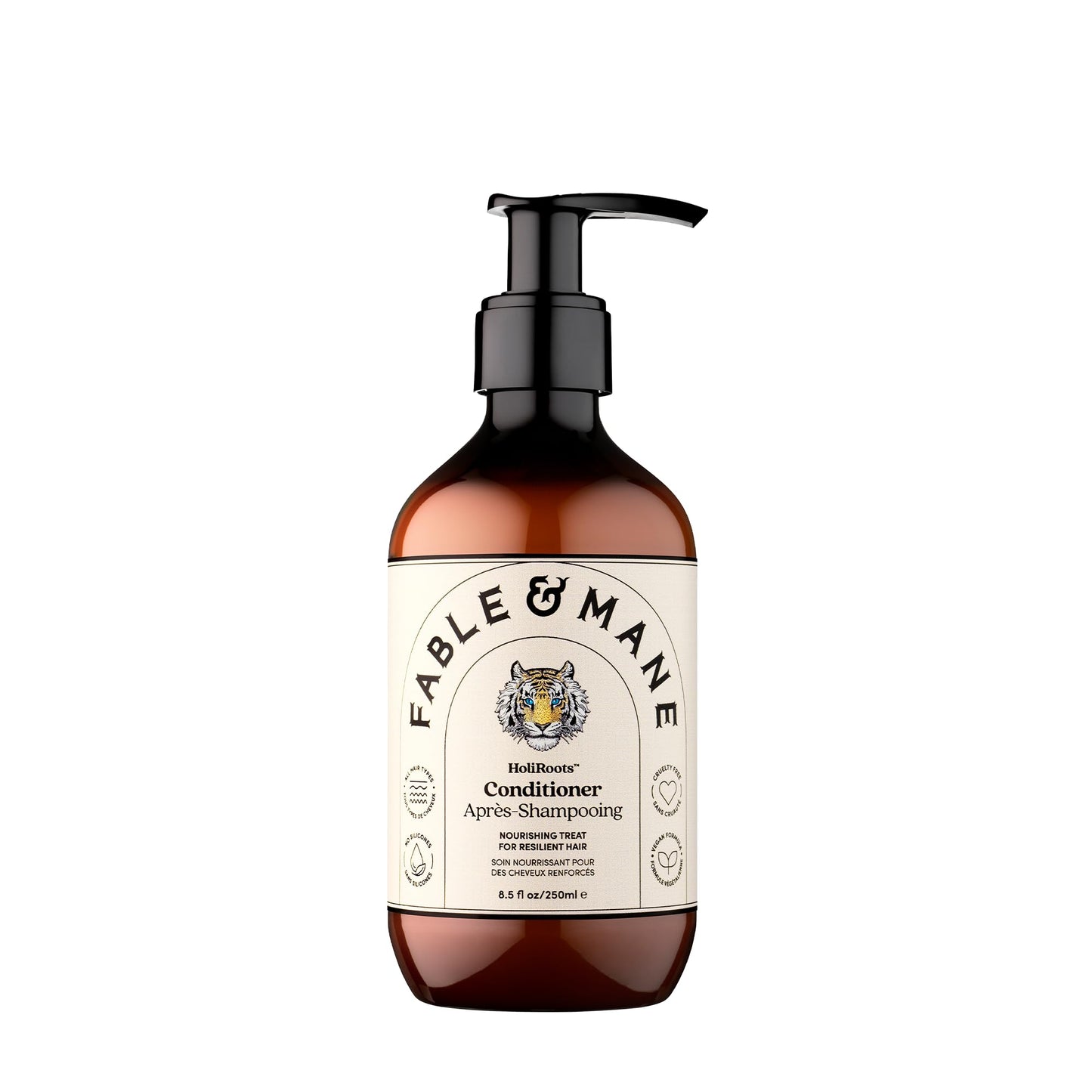 Fable and Mane Holiroots Hair Conditioner for Women, Moisturizing Conditioner for Damaged Hair, Hydrating Conditioner for Dry Hair with Turmeric - Genuine Fable and Mane Conditioner 8.5 FL oz