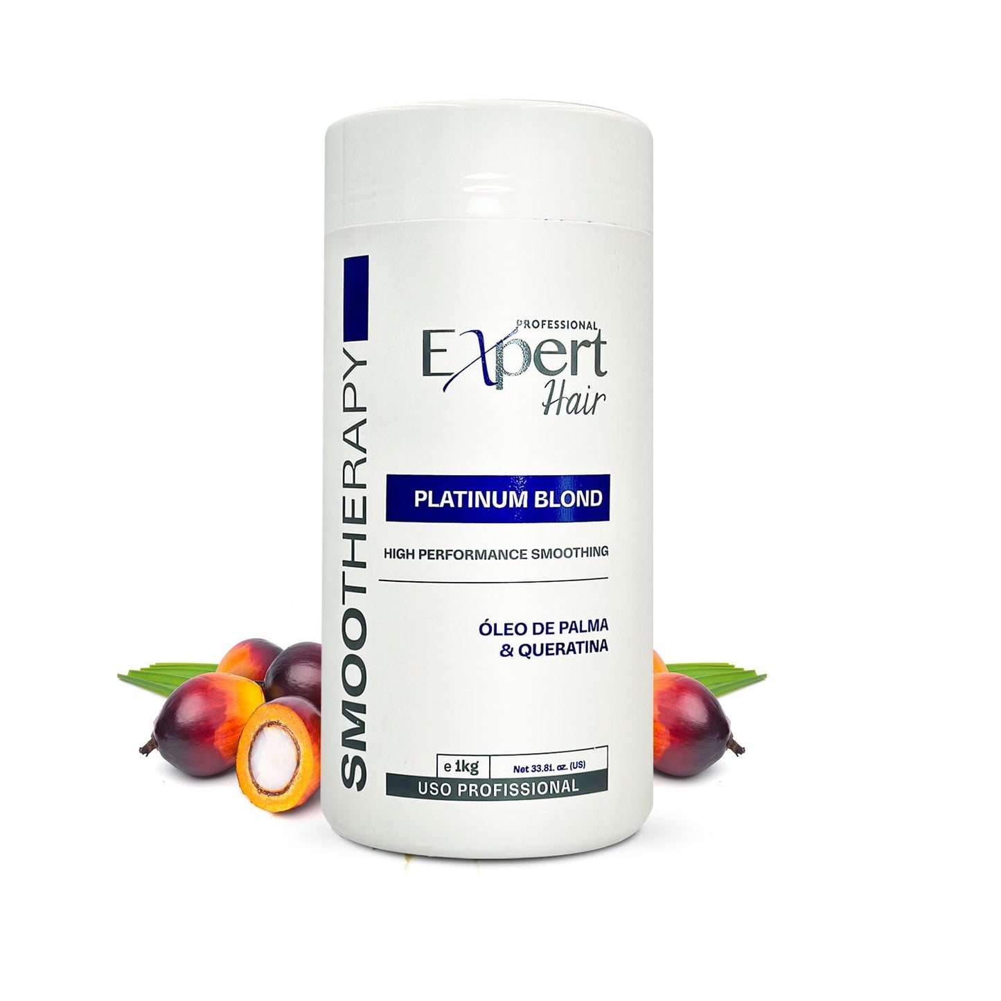 Expert Hair Botox for Blond Hair- Platinum Botox Hair Treatment, Thermo-Active & 4 x More Argan Oil - Botox Capilar para El Cabello (1kg/35.3 oz)