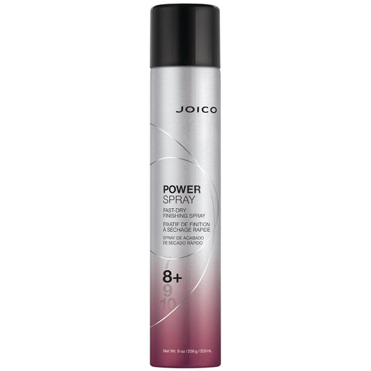 Joico Power Spray Fast-Dry Finishing Spray | For Most Hair Types | Protect Against Heat & Humidity | Protect Against Pollution & Harmful UV | Paraben & Sulfate Free | 72 Hour Hold
