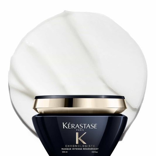 Kerastase Chronologiste Hair Mask | Moisturizes Hair & Scalp For Soft, Shiny Hair | Anti Frizz Deep Conditioning Mask | With Hyaluronic Acid | For Dry, Damaged Hair | Intense RŽgŽnŽrant | 6.8 Fl Oz