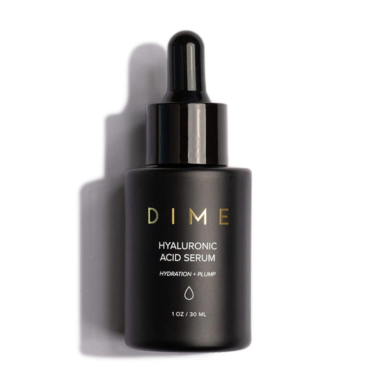 DIME Beauty Hyaluronic Acid Serum, Non-Greasy Hydrating Face Serum with Pure Hyaluronic Acid, 1 oz / 30 ml