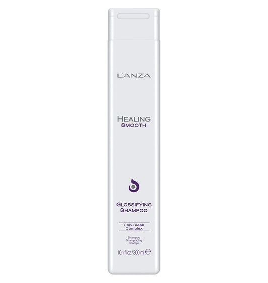 L'ANZA Healing Smooth Glossifying Shampoo, Nourishes, Repairs, and Boosts Hair Shine and Strength for a Perfect Silky-Smooth, Frizz-free Look (10.14 Fl Oz)
