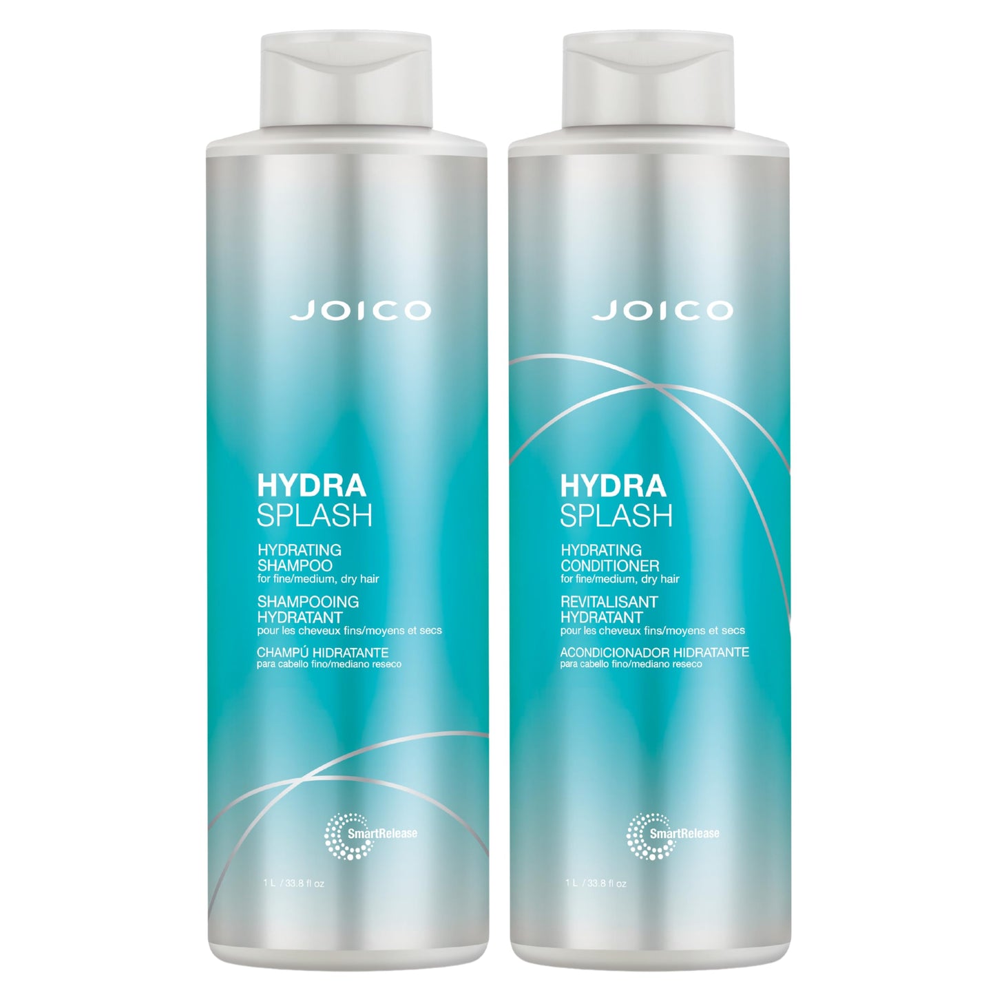 Joico HydraSplash Hydrating Shampoo and Conditioner For Fine Hair Set