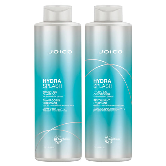 Joico HydraSplash Hydrating Shampoo and Conditioner For Fine Hair Set