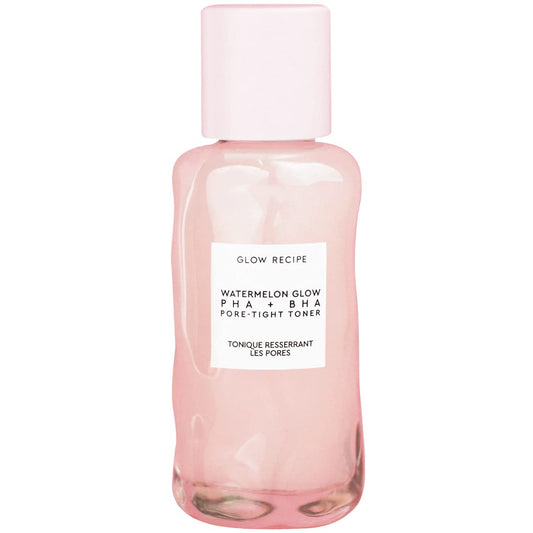 Glow Recipe Watermelon PHA + BHA Exfoliating Toner (40ml) - Hydrates, Minimizes Pores, Vegan