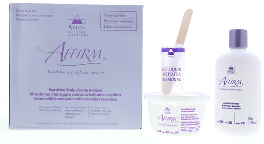 Avlon Affirm Sensitive Scalp Conditioning Relaxer (9 Single Applications)
