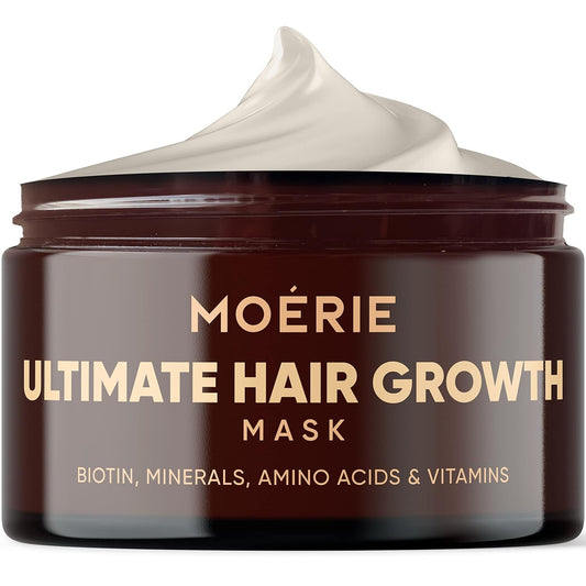 Moerie Hair Growth & Repair Mask - Restorative, Vegan-Friendly Treatment for Longer, Thicker, Fuller Hair - 100ml
