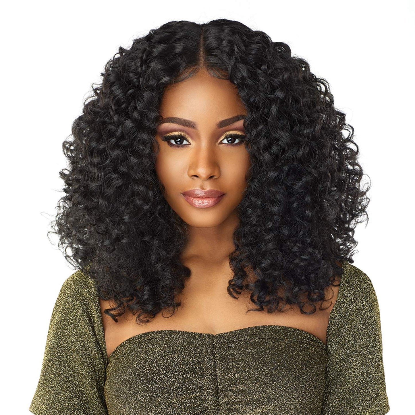 Sensationnel Synthetic HD Lace Front Wig - BUTTA UNIT 5 (1B Off Black)