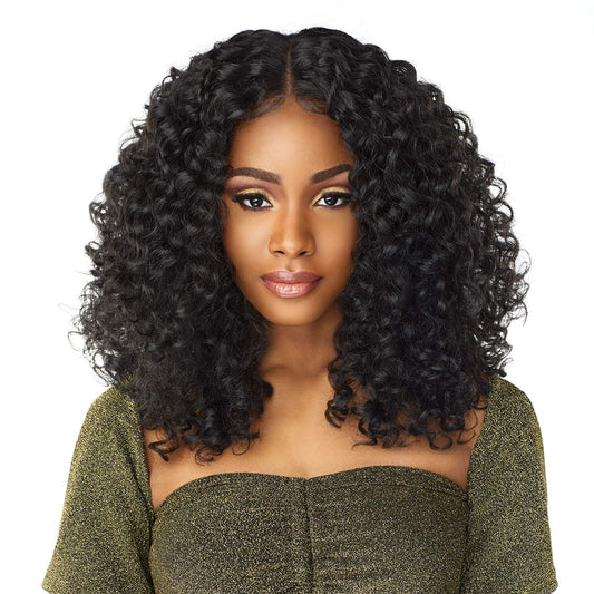 Sensationnel Synthetic HD Lace Front Wig - BUTTA UNIT 5 (1B Off Black)