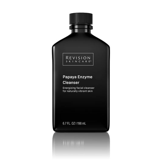 Revision Skincare Papaya Enzyme Cleanser, lifts away impurities, gently polishes away dead skin cells, and nourishes skin with vitamins and minerals, leaves skin clean and moisture-balanced, 6.7 fl oz