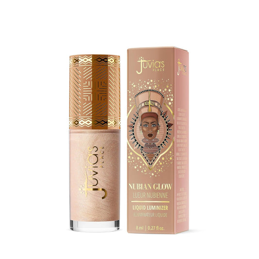 Juvia's Place Nubian Glow Liquid Luminizer - Star Struck, Radiant Highlighter Makeup Glowy Tint Daily Dewy Luminous Beauty Creamy Bronzing Skincare Radiating Brightening Natural Shine Face & Cheeks