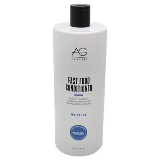 Fast Food Leave On Conditioner by AG Hair Cosmetics for Unisex 33.8 oz Conditioner
